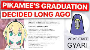 Yura 🌂☄️ on X: VOMS creator Gyari explains that Pikamee's graduation was  actually decided quite a long while ago... t.couaBJ65xLEs  #AmanoPikamee #voms_project #VtuberENsubs t.coEOoownjO4n  X