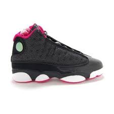 57 For Girls Air Jordan 13 Gs Black Voltage Cherry 439358 001 Air Jordans Retro New Jordans Shoes Jordan 13 Shoes