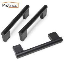 Contemporary to ornate design door pulls for residential and commercial doors. Probrico Boss Bar Handles For Cabinets Modern Black Stainless Steel Cupboard Drawer Door Pulls Casas Modernas Casas Moderno