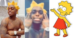 Zoom into 101 kodak cartoons and illustrations. Kodak Black Clowned On Social Media After Revealing Yellow Hairdo Resembling Lisa Simpson