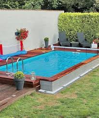 Swimming Pools Are More Than Just Recreational Areas It Can Be Placed In The Middle With Green Small Backyard Pools Small Pool Design Swimming Pools Backyard