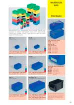 Plastic Warehouse Bins Engels Manutention Et Environnement Pdf Catalogs Technical Documentation Brochure