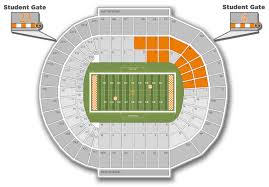 University Of Tennessee Seating Chart Otvod