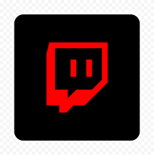 Download 2500+ completely free flat icons in different styles. Hd Black Red Twitch Tv Square Icon Transparent Background Png Citypng