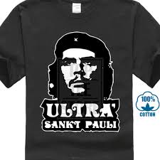 Montage of figures associated with fc sankt pauli from hamburg, germany. St Pauli Che Guevara T Shirt Ultra Fanshirt Punk Footballer All Sizes Free Delv Buy At The Price Of 8 79 In Aliexpress Com Imall Com