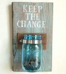 Diy Projects Sharpie Crafts Laundry Room Decor Change Jar