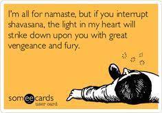 The situation was kind of funny, seeing as neither of them read. Namaste Meme Google Search Yoga Funny Yoga Meme Yoga Story