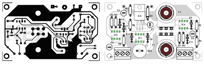 For detecting metals , tda0161 require an external lc tuned circuit. Pcb Layout Of Metal Detector Pcb Circuits