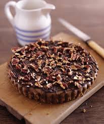 Caramel Pecan Tart With Cream Cheese Pastry Recipe Delicious Magazine Recipe Sweet Tarts Chocolate Tarts Recipe Chocolate Recipes