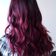 Lavender ombre hair is a really fun way to get a creative style without a lot of daily maintenance. 12 Burgundy Hair Ideas Formulas Wella Professionals