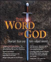 Product Slideshow Word Of God Large Print Bible Inspirational Phrases