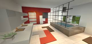 Ideas by blendigi & magma! Minecraft Pe Modern Bathroom Tutorial Minecraftbuilds