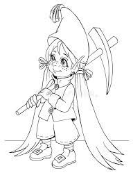 Some of the colouring page names are masked singer coloring learning how to read, 9 fire safety coloring that may save lives, unicorn party coloring unicorn coloring, coloring for kids trains coloring, happy halloween pumpkin coloring coloring for kids, pdf adult coloring zentangle volvo p1800 by recyman, megalodon coloring to. Little Dwarf Girl Coloring Page Stock Illustration Illustration Of Character Little 23486582