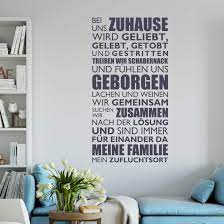 Learn vocabulary, terms, and more with flashcards, games, and other study tools. Wandtattoo Bei Uns Zuhause So Ist Das Familieleben Wall Art De