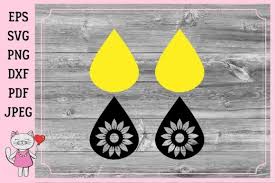 Download Sunflower Earrings Graphic By Magic World Of Design Creative Fabrica Yellowimages Mockups