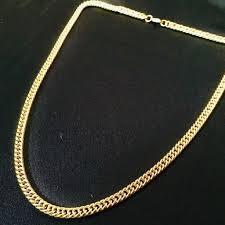 Men's 14k gold 5.7mm cuban chain necklace. New Design Chain For Men Stainless Gold Necklace Only 18k Gold Plate Chain Gift For Boyfriend Shopee Philippines