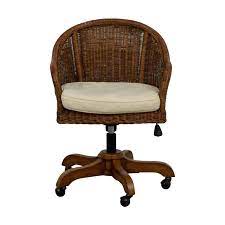 Pottery barn wicker desk chair. Venta Wicker Office Chair En Stock