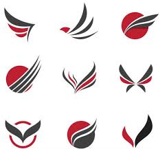 Click to view uploads for burhan adiatma. Stylish Wings Logo Art Vector Free Download