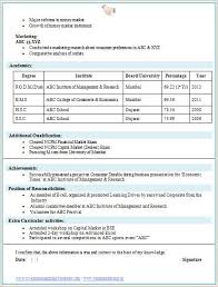 Fresher Cv Format For Bank Job Best Resume Format Resume Format For Freshers Resume Format Download