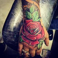 Various rose tattoos for on shoulder, wrist arm, thigh, hand and forearm. View 32 Rose Tattoo Cover Up On Hand Islamic Pattern Vector Png