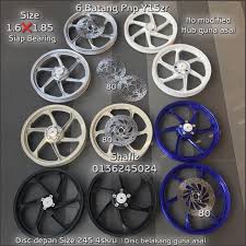 Stek batang gamal 6 batang. Sportrim 6batang Y15zr Fc Enkei Shopee Malaysia