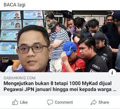 Joe Penang On Twitter Slps Tangkapan Faizul Pegawai Jpn Datuk Lai Chin Wah Beberapa Cina Pp Menjd Dalang Sindiket Jual Mykad Sehingga Rm600k Kpd Warga China Kini Terbongkar Lagi Bkn 8