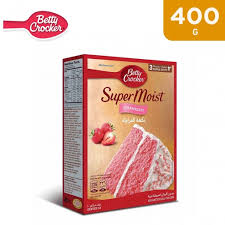 Heat oven to 350°f (325°f for dark or nonstick pan). Buy Betty Crocker Super Moist Strawberry Cake Mix 400 G ØªÙˆØµÙŠÙ„ Taw9eel Com