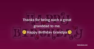 One moment you're just a mother. Thanks For Being Such A Great Granddad To Me Happy Birthday Grandpa Birthday Wishes For Grandfather