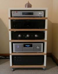 Maybe you would like to learn more about one of these? Diy Audio Rack Google Search Audio Rack Audio Cabinet Hifi Furniture