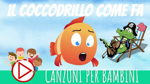 Il coccodrillo come fa non c'e' nessuno che lo sa. Il Coccodrillo Come Fa Canzoni Per Bambini Youtube