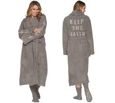 Barefoot Dreams Cozychic Inspiration Robe With Socks Qvc Com