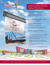 Join Us On September 3 For The Topping Off Ceremony For The Health Central Hospital Emergency Department Expansion And Pa Orlando Health Top Hospitals Hospital
