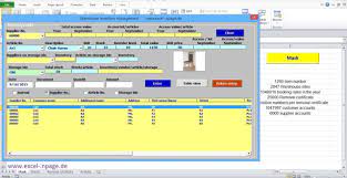 Inventory management template by sheetgo. Entwicklung Von Programmen In Excel Excel Vba Programmierung Lager Personal Datenbank Spiele