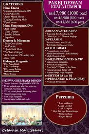 Saya sudah tentu akan recommend dekat orang lain. Butik Pengantin Katering Pakej Perkahwinan Andaman Pengantin Pelamin Pakej Lengkap Perkahwinan Pakej Dewan Kl