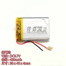 柱形電池。 常見的18650電池分為鋰離子電池、磷酸鐵鋰電池。 鋰離子電池電壓為標稱電壓為3.7v 一般認為將鋰電池的空載電壓放到3.0v以下就認為電用完了(具體值需要看電池保護板的門限值，比如有低到2.8v，也有3.2v的)。 大部分鋰電池放電不能將空載電壓放到3.2v以下的，否則過度放電會損害電. ç‰¹æ®Šå°ºå¯¸é‹°é›»æ± 3 7v 450mah ç¥¥æ˜Œé›»å­
