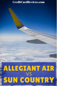 20% off (1 days ago) get exclusive allegiant air coupon codes & discounts when you join the allegiantair.com email list ends may 31, 2020 the allegiant air booking site is a great. Allegiant Air V Sun Country Airlines Creditcardreviews Com