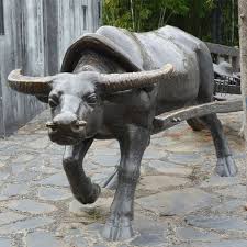 During protests against controversial legislation, as prime minister narendra modi attempted to diffuse growing tensions by making a surprise visit to a sikh temple in new delhi on sunday. Bull Sculptures