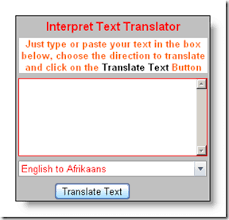 Hands On Technical Tips I Ve Been Looking For An English To Afrikaans Translation Web Site