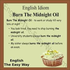 Did You Last Night 1 Burn The Midnight Oil 2 Stay Up Late 3 Both Http Engl Apprendre Anglais Facile Apprendre L Anglais Cours Anglais