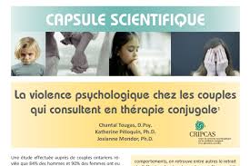 « définition de violence psychologique : La Violence Psychologique Chez Les Couples Qui Consultent En Therapie Conjugale Evalorix