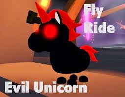 *all working* free unicorn and more! Fr Evil Unicorn 1 In Stock Adopt Me Legendary Pet Fly And Ride Toys Games Video Gaming In Game Products On Carousell