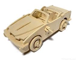 100均セリアの オープンカー ウッドクラフトがシートにハンドルと細部までリアル セリア 100均 シート