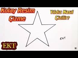 Yildiz Nasil Cizilir Cocuklar Icin Cizim Kolay Resim Cizme Youtube Resim Cizim Yildiz