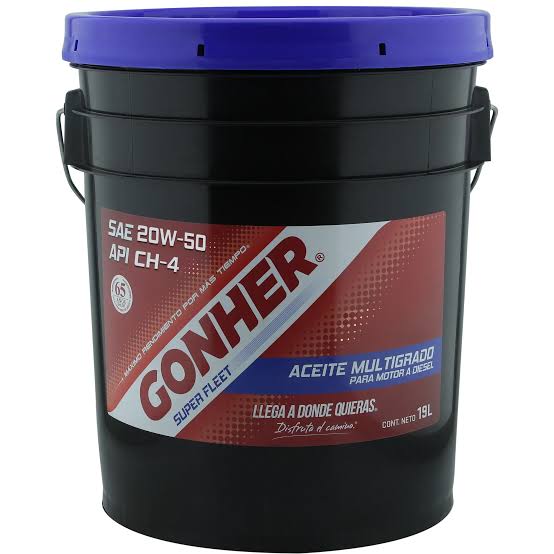 GONHER MINERAL DUAL CF/SL 20W50 PAILA 19LTS
