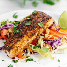 Seared Mahi Mahi With Crunchy Coleslaw Jessica Gavin Recipe How To Cook Fish Recipes Fish Recipes