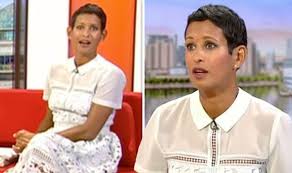 Naga munchetty shows off her legs in a green leather skirt! Naga Munchetty S Appearance Distracts Bbc Breakfast Viewers Tv Radio Showbiz Tv Express Co Uk