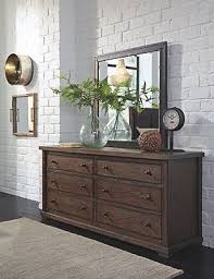 Zenfield Shabby Chic Dresser Mirrored Bedroom Furniture Furniture