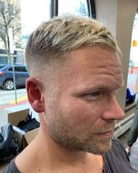 Presenting haircuts and tips for men with a receding hairline, including buzz cuts, taper fades, crew cuts, comb overs, and more. 30 Simple Yet Classy Blonde Hairstyles For Men Cool Men S Hair