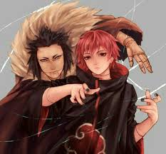 Although it is custom to take the husbands last name, the family took on the surname of uzumaki. Anime 846529 Sasori Boy And Akazuki On Favim Com