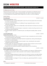 Check spelling or type a new query. Physiotherapist Cv Examples Tips Templates Myperfectcv